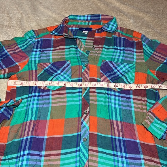Gently Worn Simply Styled Classic Flannel Shirt L - Picture 4 of 5